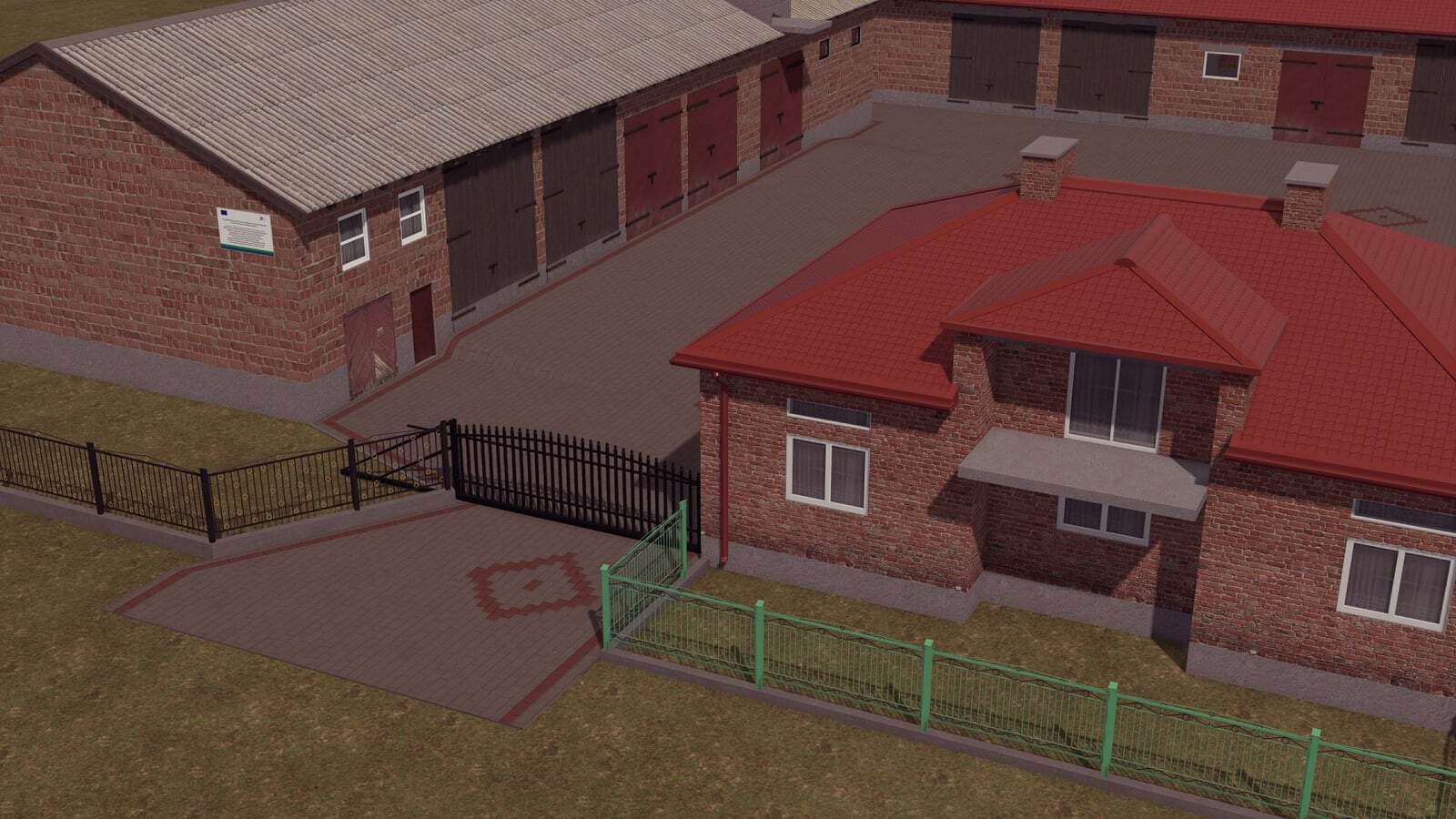 Building with a House V1.0.0.0 | FS25 Mod Download