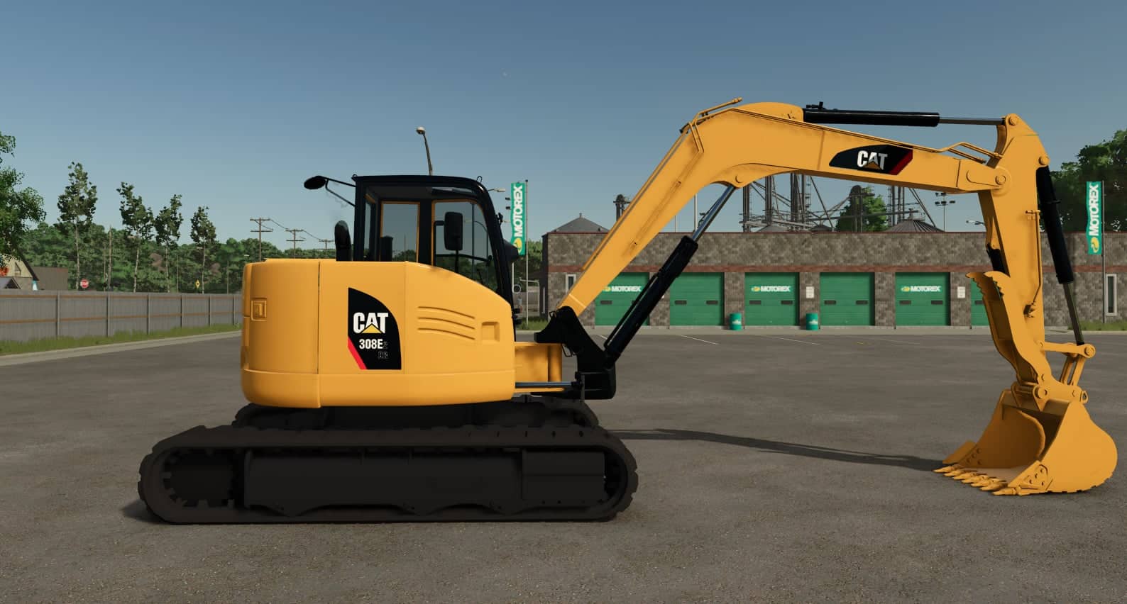 Cat 308 E2 CR Excavator V1.0