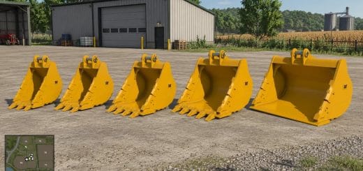 Cat 312f buckets v1.0