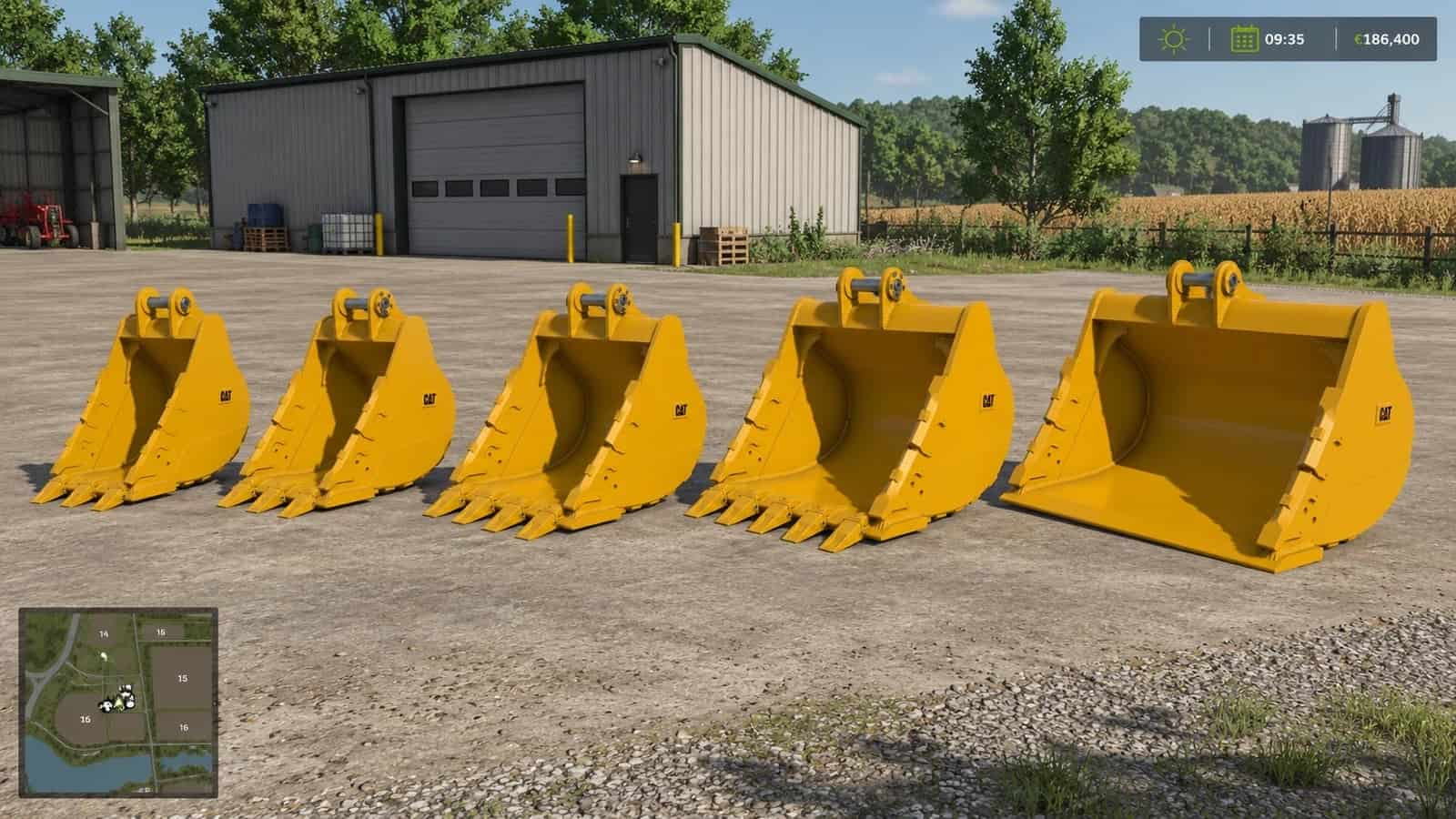 Cat 312f buckets v1.0