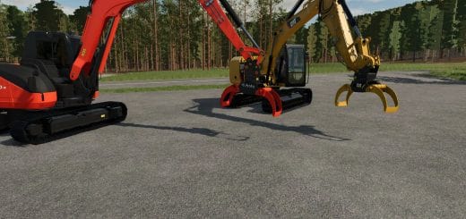 Cat and Kubota Grapple V1.0
