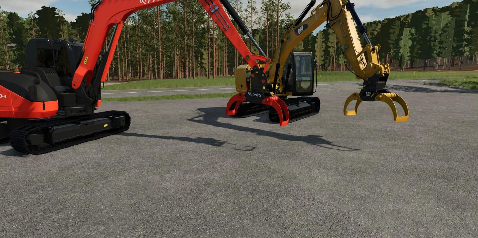 Cat and Kubota Grapple V1.0