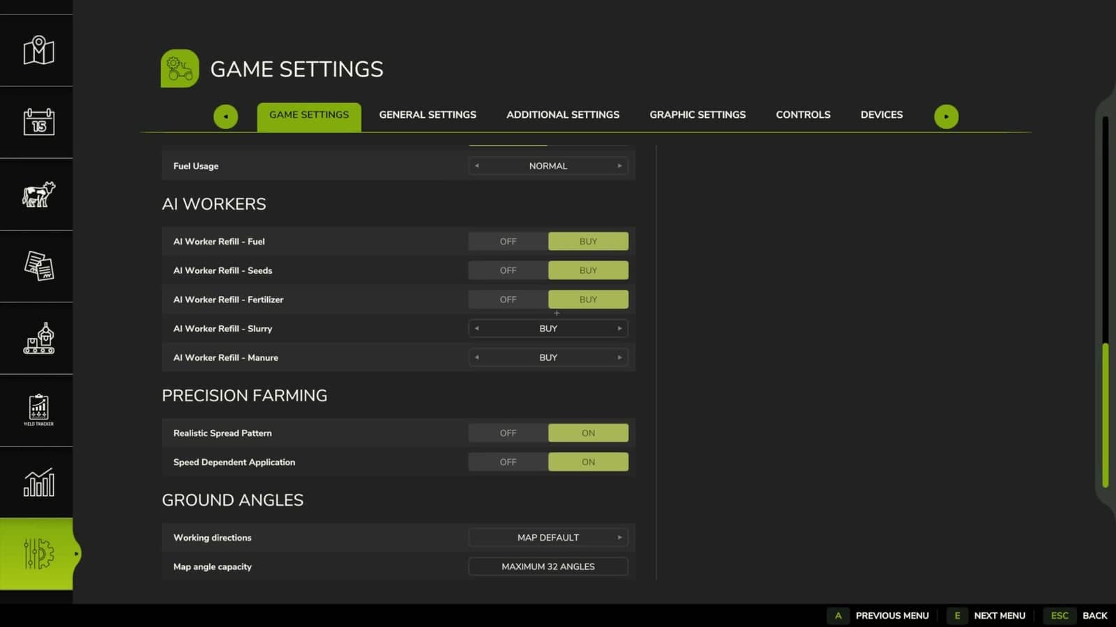 Change terrain angle V1.0.0.0