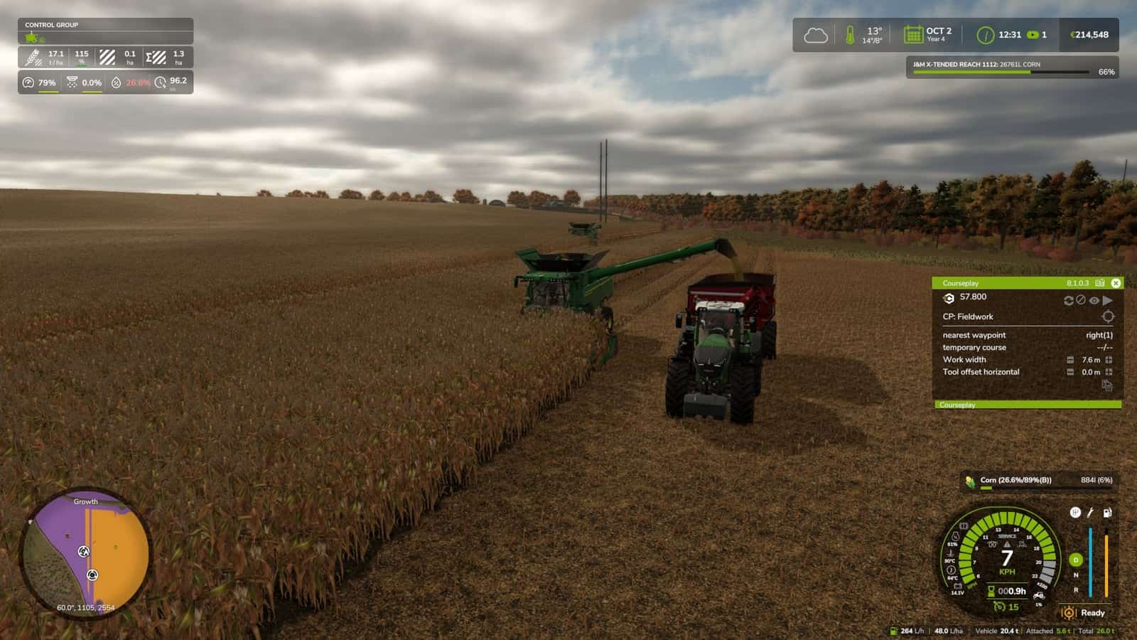 Courseplay: Unload Me V1.1.5.0