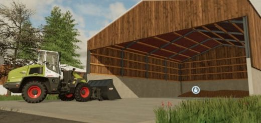 Covered wooden manure storage V1.0.0.0