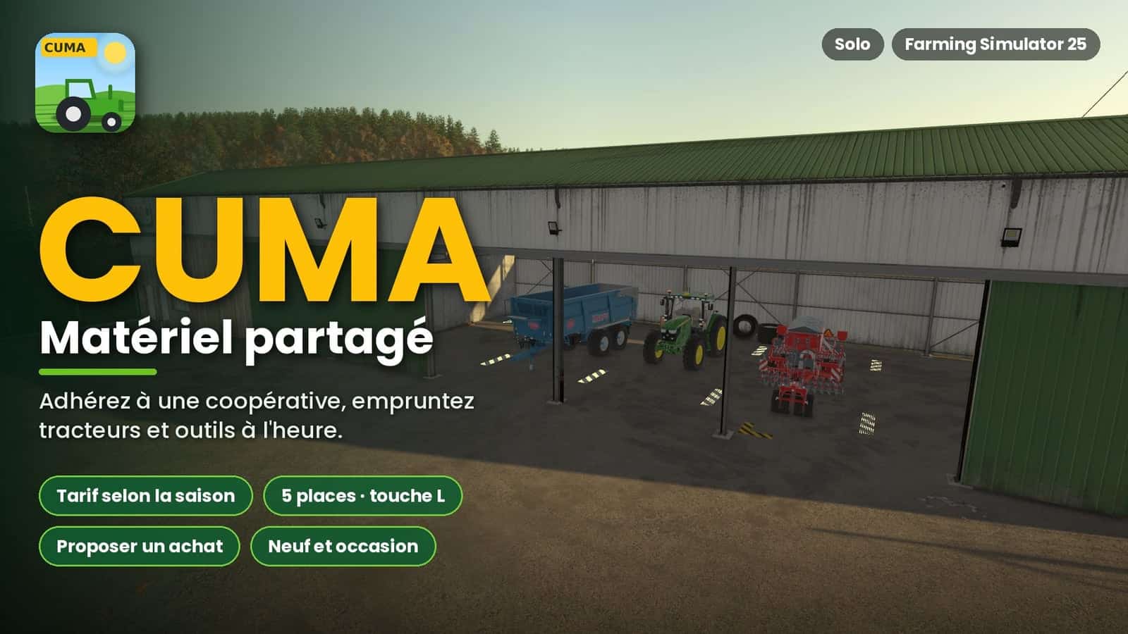CUMA – Shared equipment V1.0.0.0