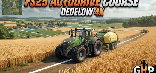 Dedelow 4X Autodrive Course v1.0