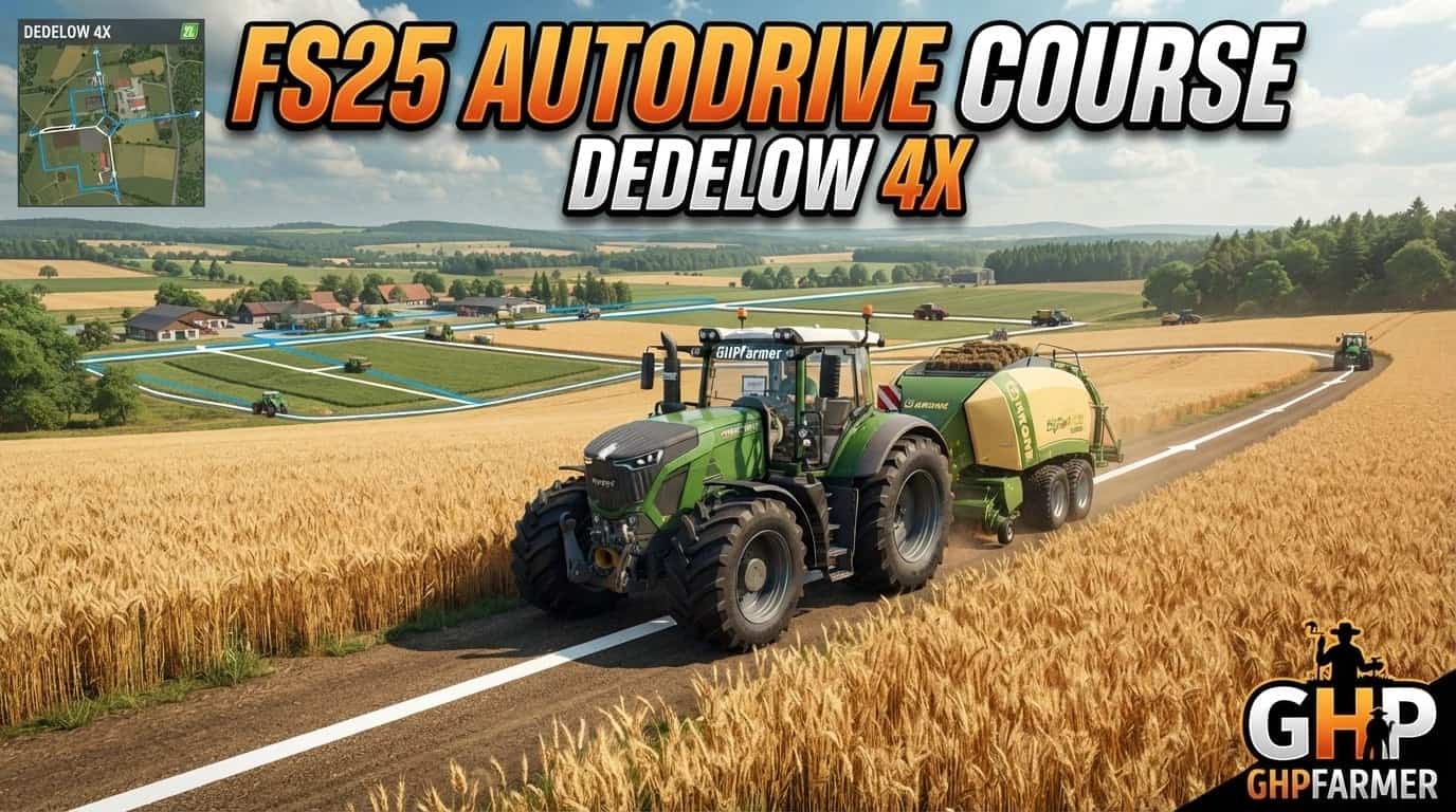 Dedelow 4X Autodrive Course v1.0