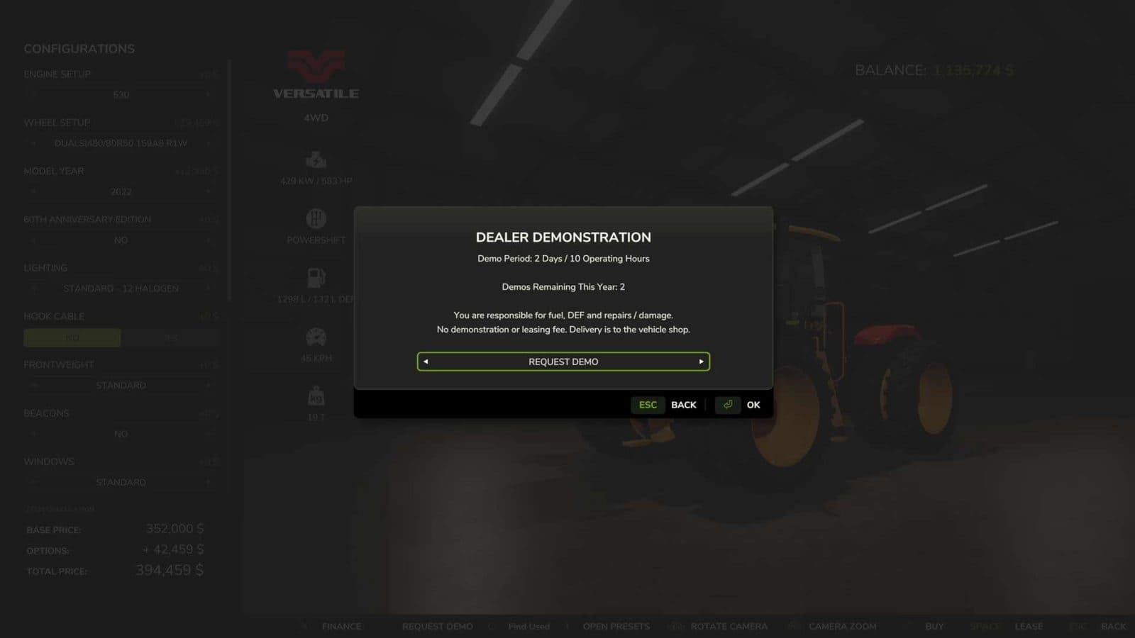 Equipment Demo v1.0