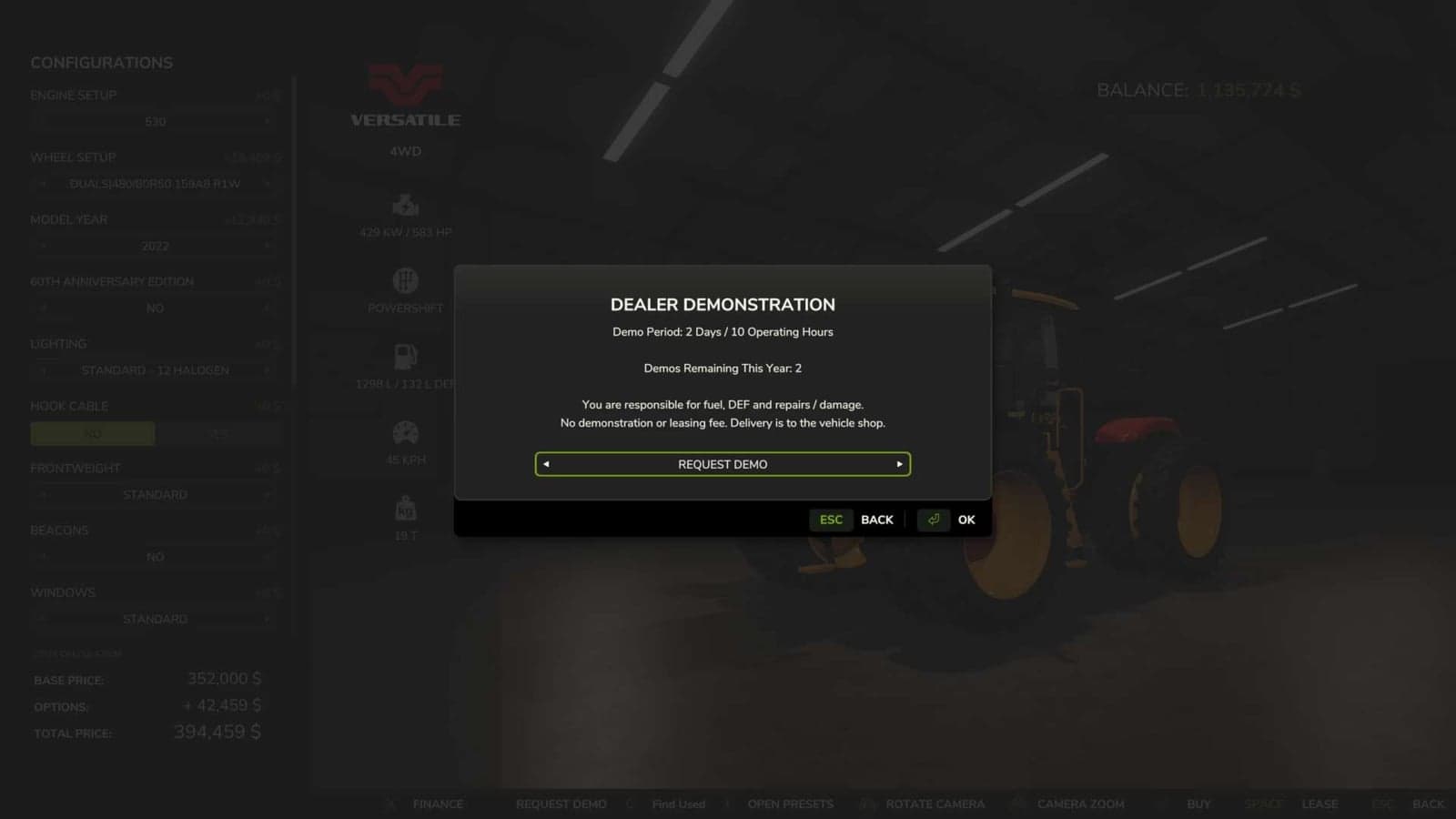 Equipment Demo v1.0