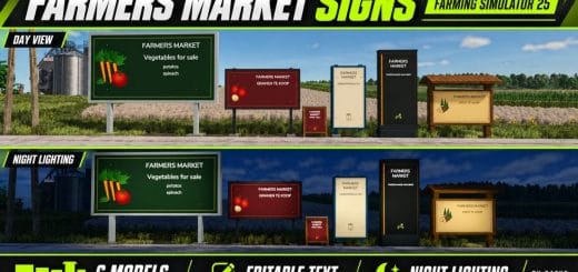 Farmers Market Signs V1.0.0.0