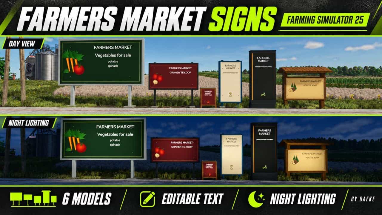 Farmers Market Signs V1.0.0.0
