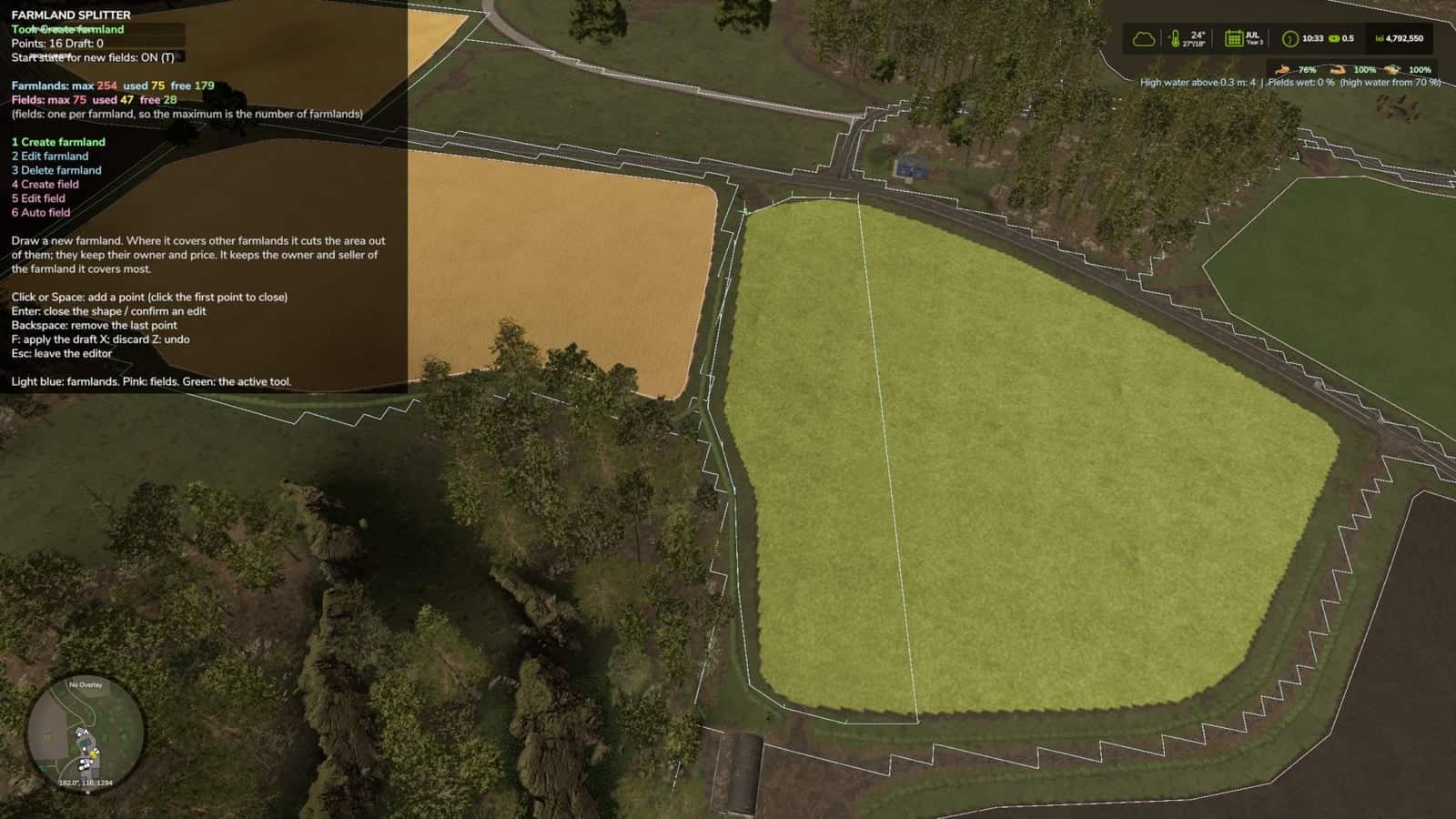 Farmland Splitter V1.0.0.0