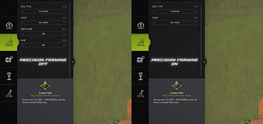Field creation V1.1.0.0