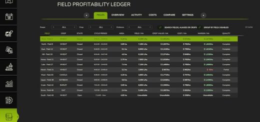 Field Profitability Ledger V1.0.1.0