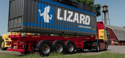 Fliegl Tipping Container Trailer V1.0.0.0