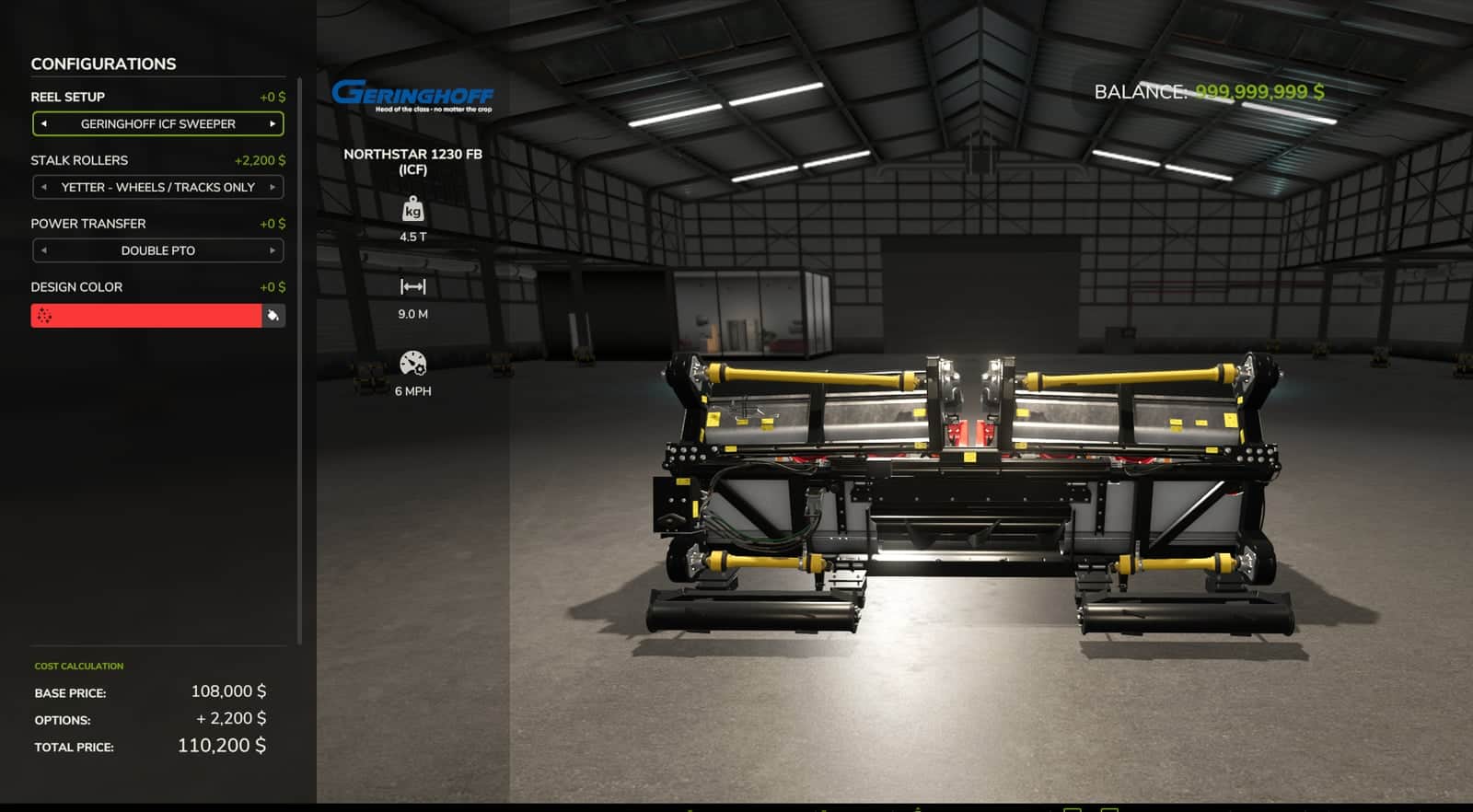 FOLDING Geringhoff Corn heads with Reels V1.0