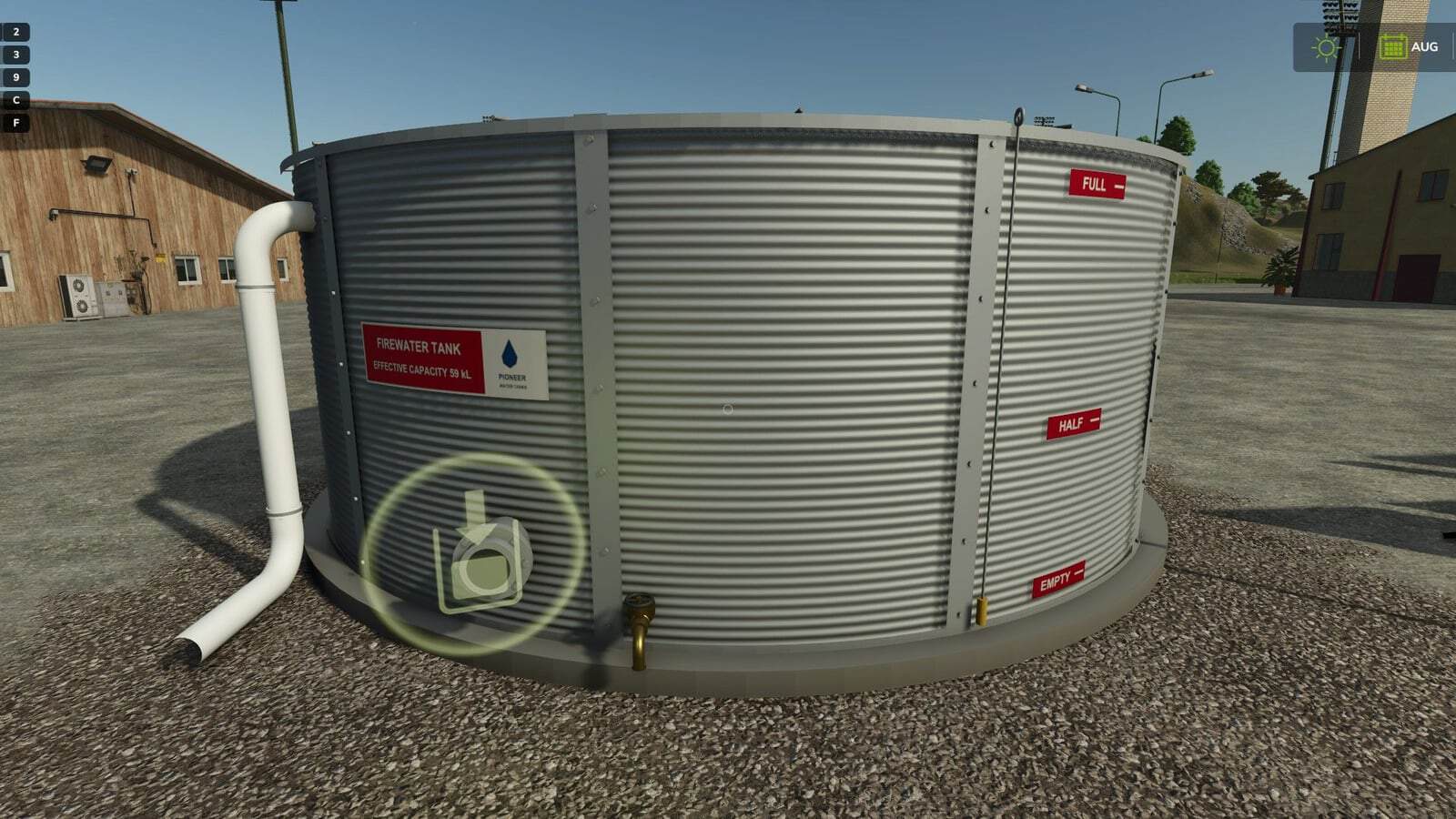 Galvanised Fire Water Tank V1.0.0.0