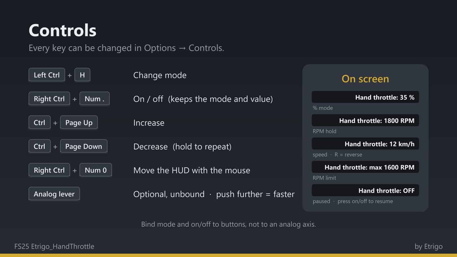 Hand Throttle V1.4.0.0