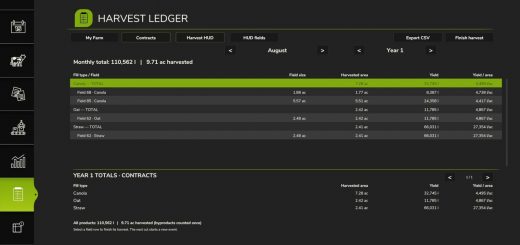 Harvest Ledger V1.2.0.8