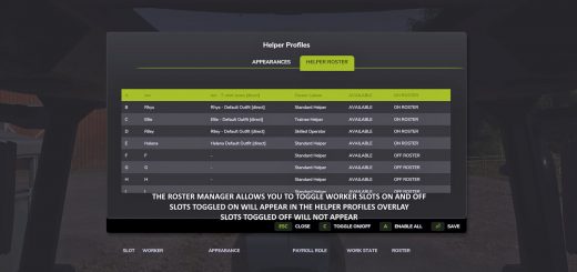 Helper Profiles V1.0.0.0