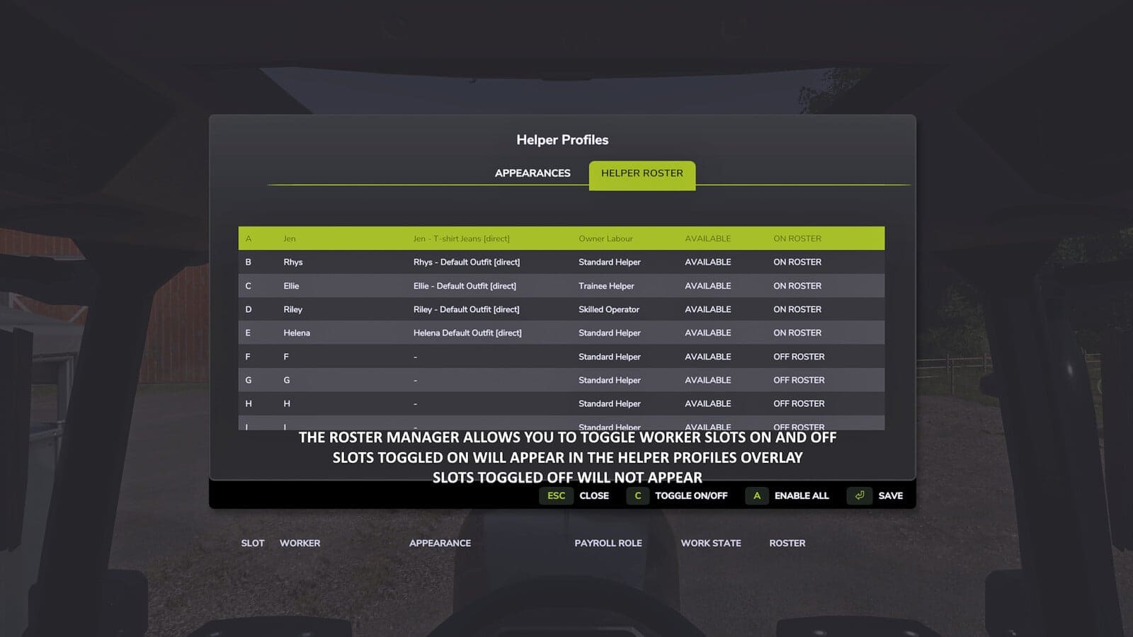 Helper Profiles V1.0.0.0
