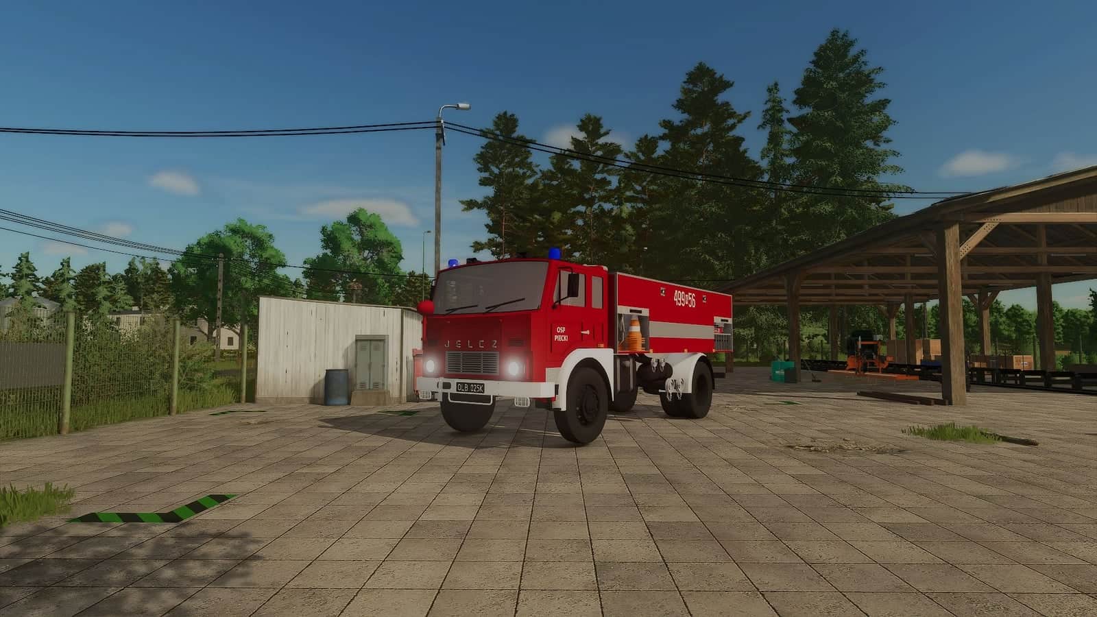 Jelcz 317 GCBA 6/32 JZS 499[N]56 OSP Piecki V1.0.0.0