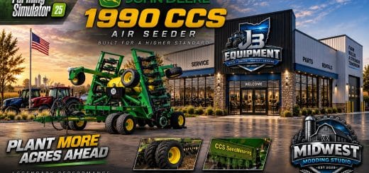John Deere 1990 CCS Air Seeder V1.0