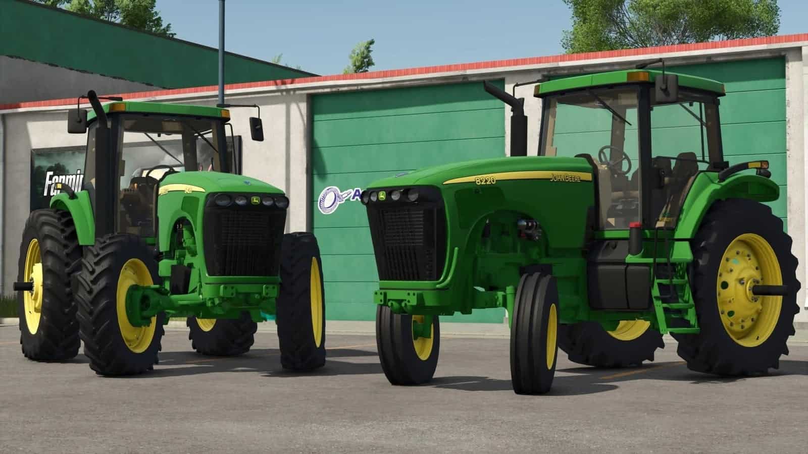John Deere 8020 MFWD and 2WD v1.0
