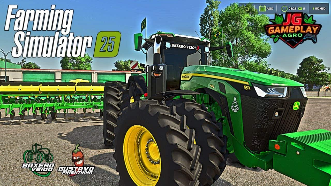 John Deere 8R BAXERO V1.0.0.0