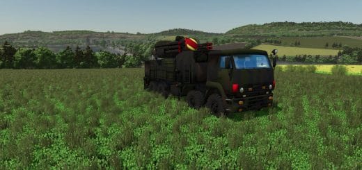 KAMAZ Air Defense System (8×8 Heavy Chassis with Combined Radar and Missile Tower) V1.0.0.0