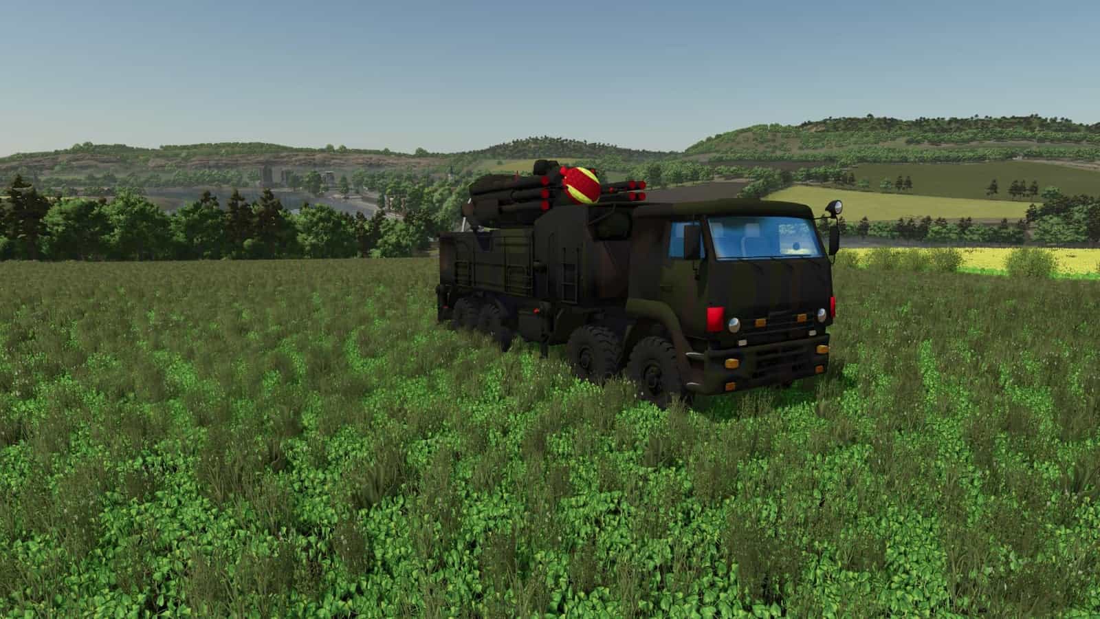 KAMAZ Air Defense System (8×8 Heavy Chassis with Combined Radar and Missile Tower) V1.0.0.0