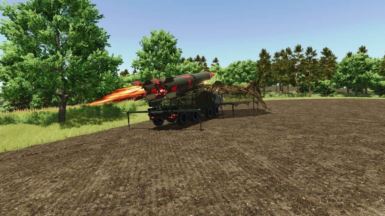 MAZ Heavy Chassis Missile Launcher System (8×8 Tactical Platform with Ballistic Missiles) V1.0.0.0