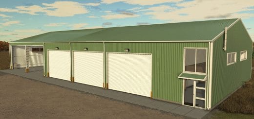 Metal Hall With Workshop V1.0.0.1