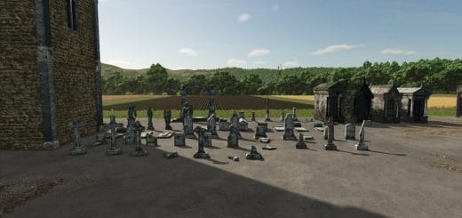 Placeable Cemetery Details Pack V1.0