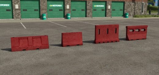 Plastic Construction Barriers V1.0.0.0
