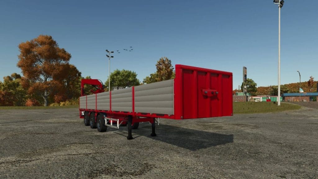 Platform Trailer With Crane V1.0.0.1
