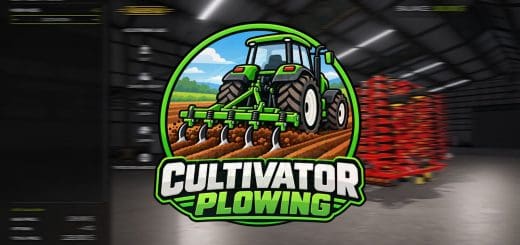 Plowing with a cultivator V1.1.0.0