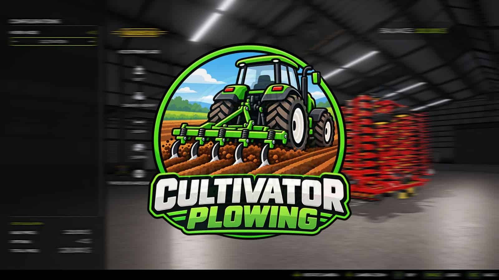 Plowing with a cultivator V1.1.0.1