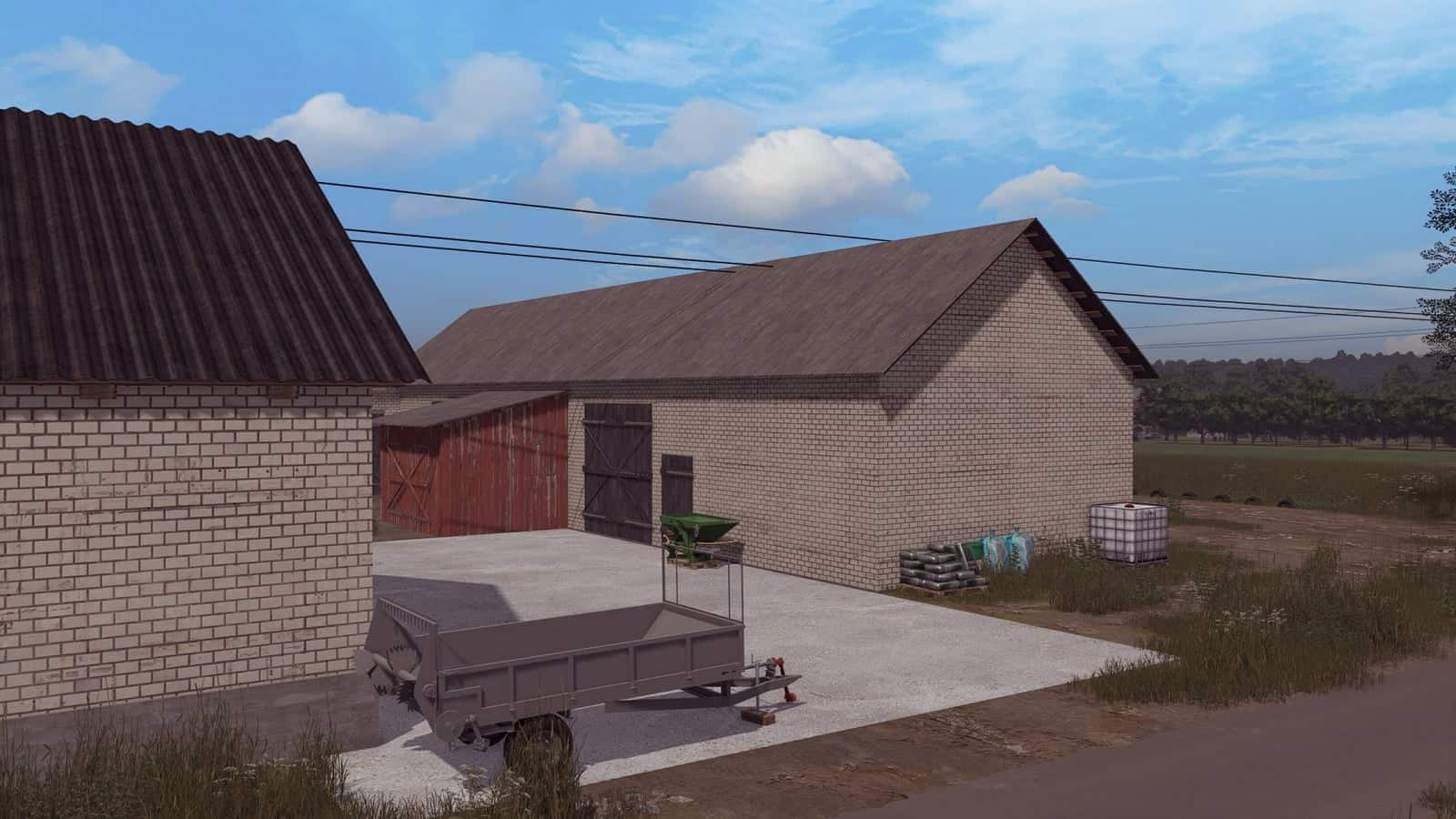Polish Farm Buildings with Cow Shed V1.0.0.0