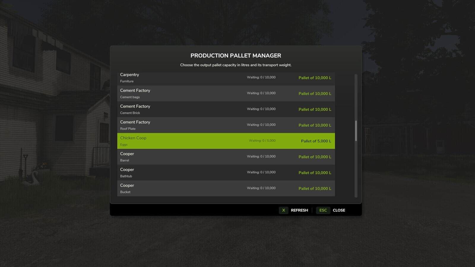 Production Pallet Manager V1.0.0.0