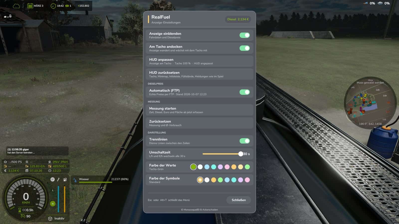 Real fuel prices V2.9.3.1