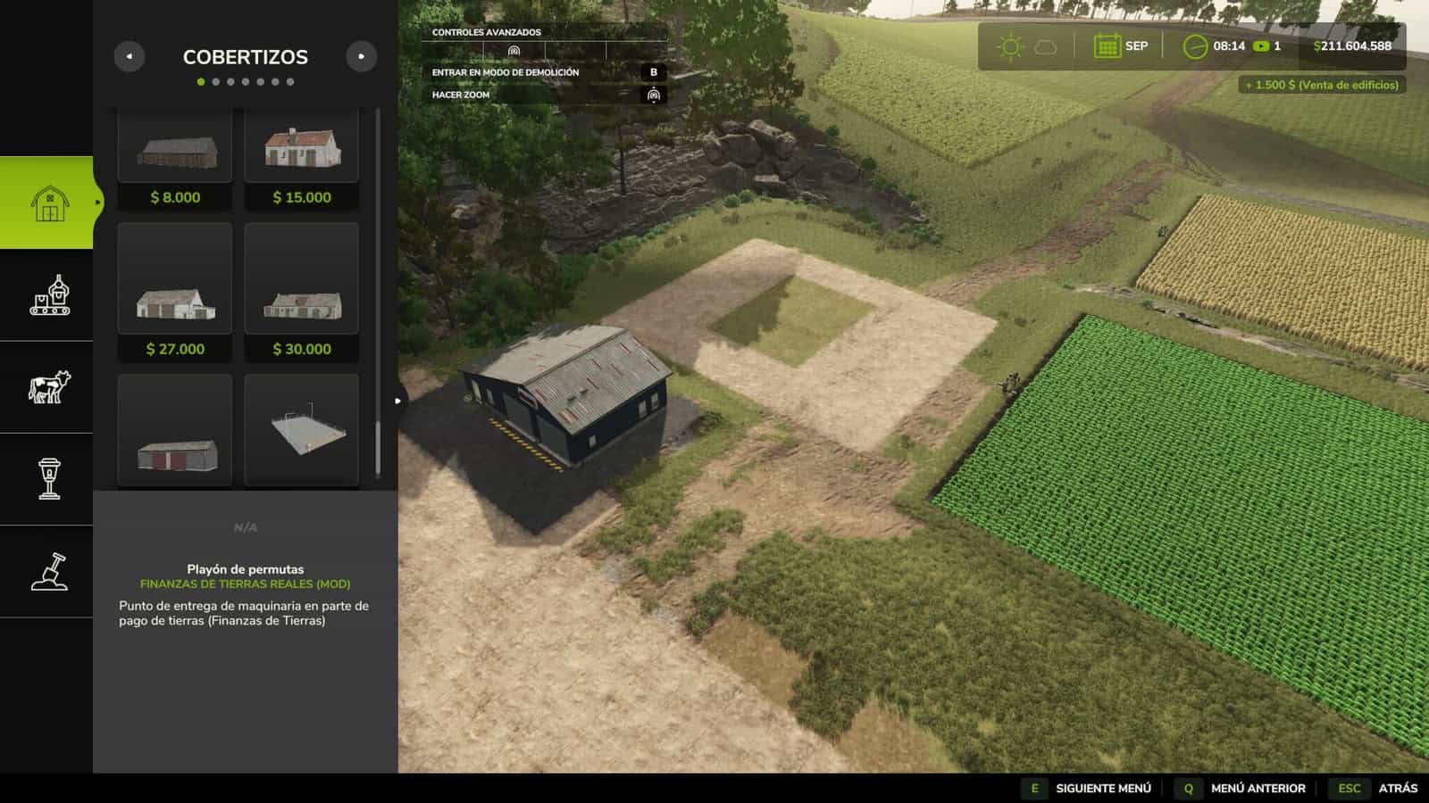 Real Land Finances V1.0.0.0