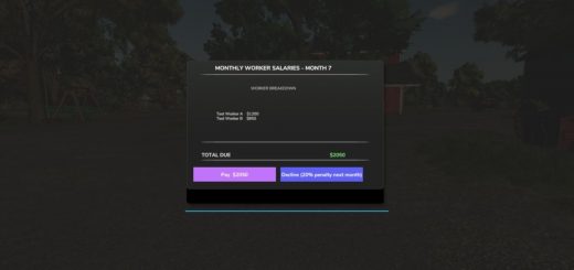 Realistic Worker Costs V2.3.0.0