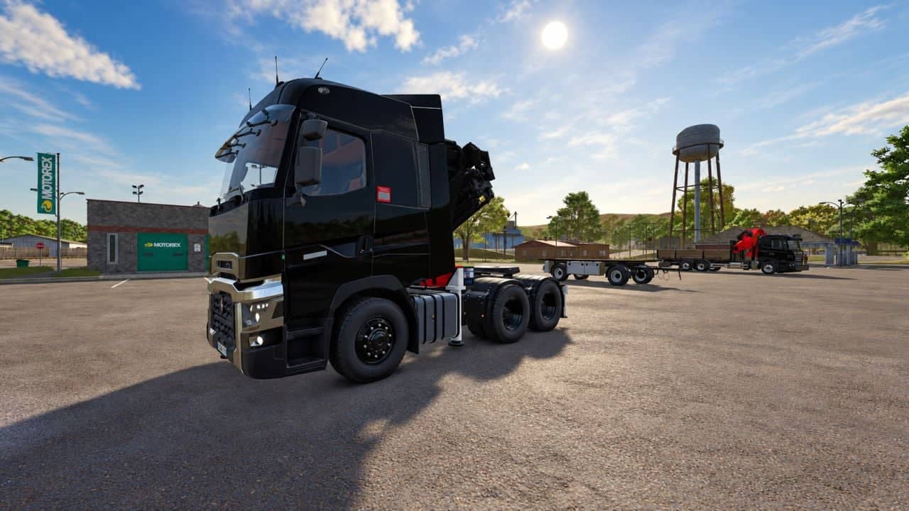 Renault T HMF 60 20 Crane + Fly jib V1.0.0.0