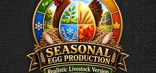 Seasonal Egg Production Realistic Livestock Version V1.0