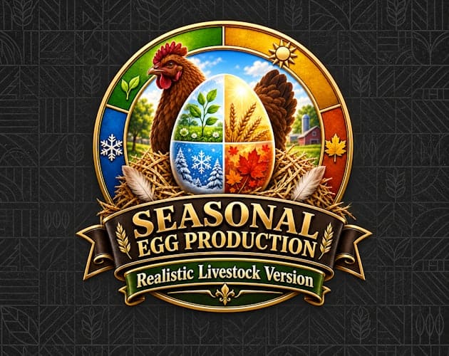Seasonal Egg Production Realistic Livestock Version V1.0