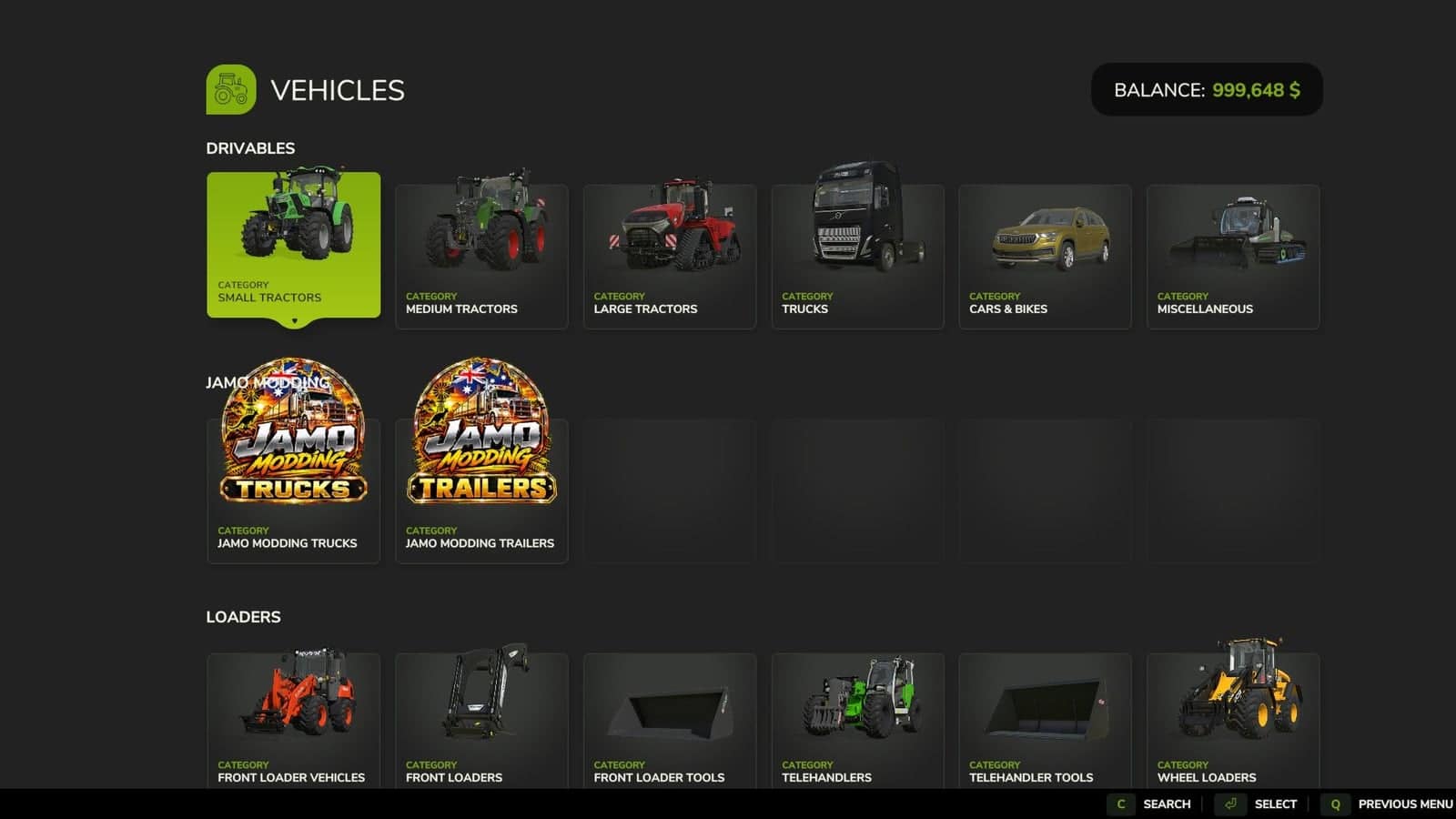 Store Category (Jamo Modding) V1.0.0.0