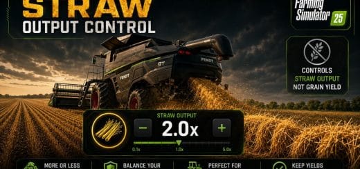 Straw output control V1.2.0.0