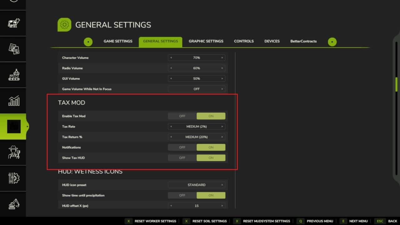 Tax Mod V1.2.0.0